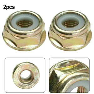 2pcs Brushcutter Nut Left-handed Thread Blade Replacement M10 X 1.25mm Lawn Mower Accessories Garden Grass Trimming Tools